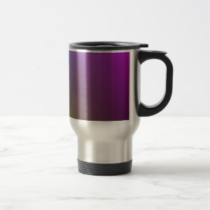 Illuminated Mauve/ green>Patterned Travel  Mug. Mug