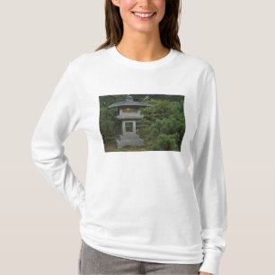 Illuminated stone lantern in Japanese Garden T-Shirt