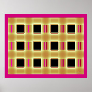 Illuminated Structure Poster