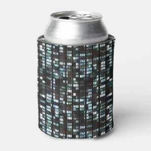 Illuminated windows pattern can cooler
