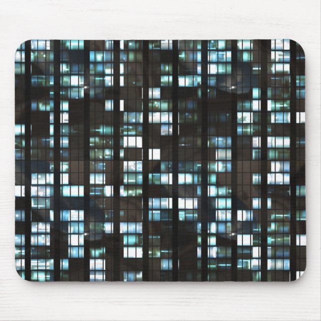 Illuminated windows pattern mouse mat (Front)