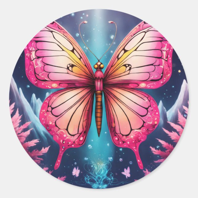 IlluminateDesign: Crafting Light-Controlled Enviro Classic Round Sticker (Front)