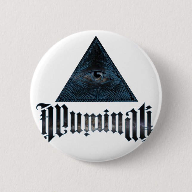 Illuminati 6 Cm Round Badge (Front)