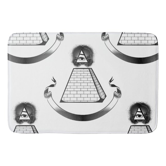 illuminati bathroom bath mat bathmat (Front)