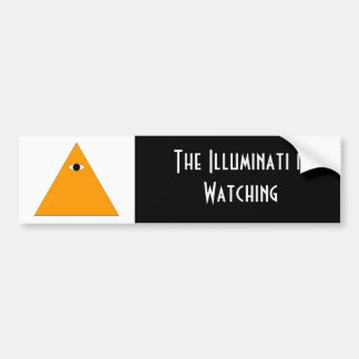 Illuminati Bumper Sticker