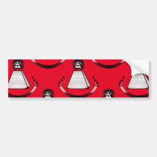 illuminati bumper sticker