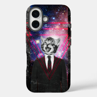 Illuminati cat iPhone 16 case