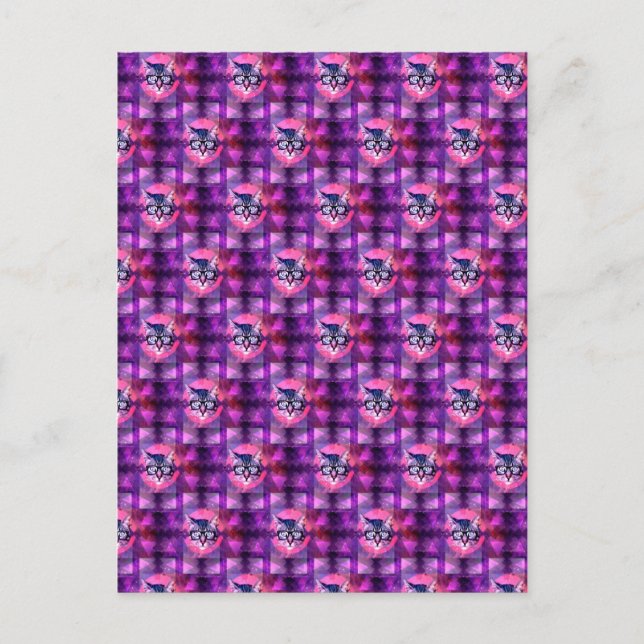 illuminati cat postcard (Front)