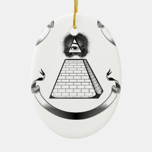 illuminati ceramic tree decoration