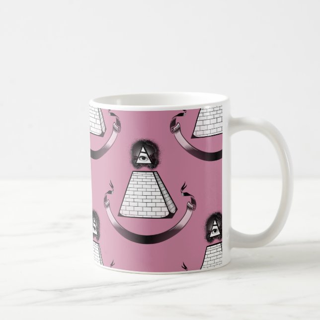 illuminati coffee mug (Right)
