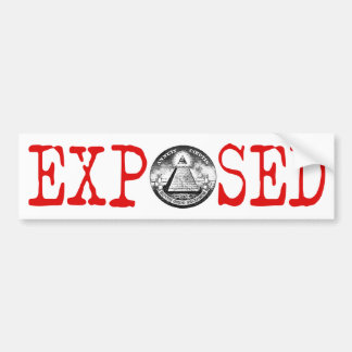 Illuminati Exposed Bumper Sticker