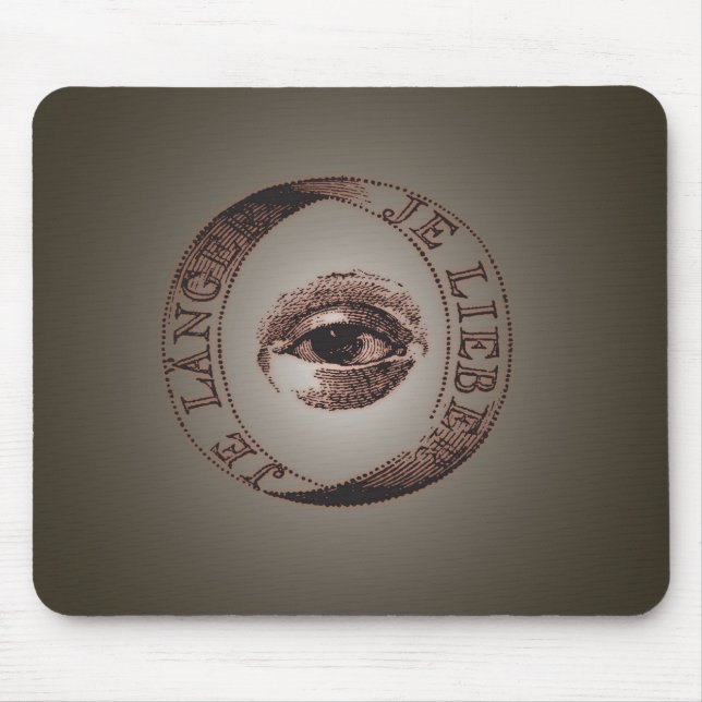 Illuminati eye mouse mat (Front)