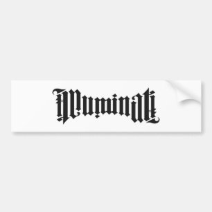 Illuminati Logo Bumper Sticker