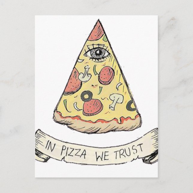 Illuminati mason postcard (Front)