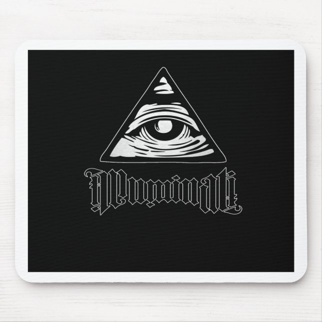 Illuminati Mouse Mat (Front)