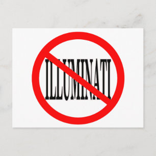 Illuminati Postcard