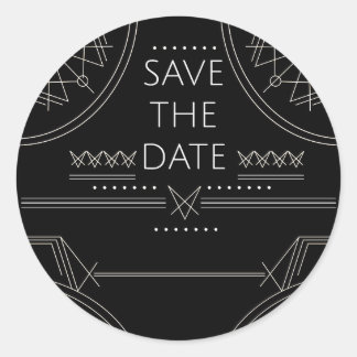 illuminati save the date classic round sticker