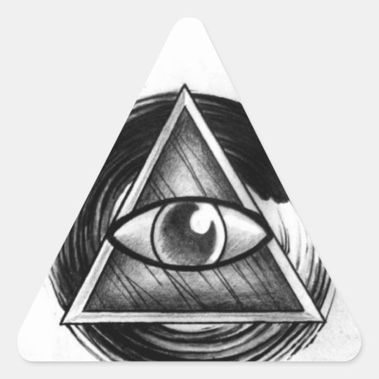 Illuminati Sticker | Zazzle.co.uk