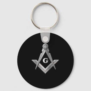 Illuminati Symbol Masonic Pyramid Conspiracy Gift Key Ring