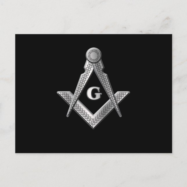 Illuminati Symbol Masonic Pyramid Conspiracy Gift Postcard (Front)
