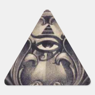 illuminati triangle sticker