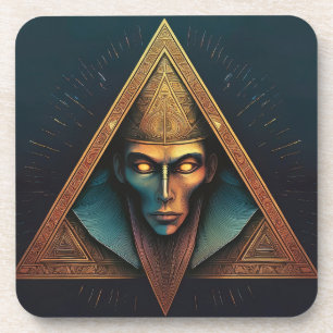 Illuminati Wall Crest Coaster