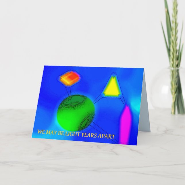 "Illuminating" 5 x 7 Greeting Card w/Envelope (Front)