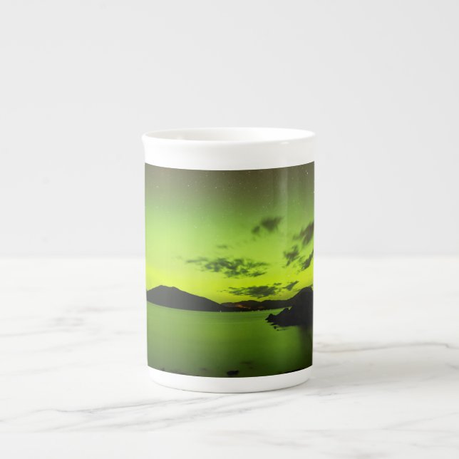 Illuminating Aurora Bone China Mug (Front)