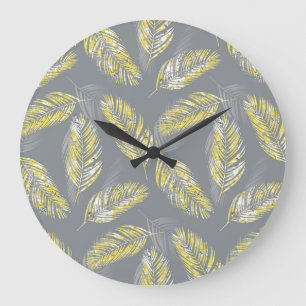 Illuminating Toucans: Marbling Tropical Large Clock