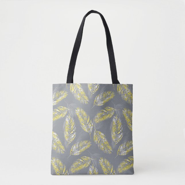 Illuminating Toucans: Marbling Tropical Tote Bag (Front)