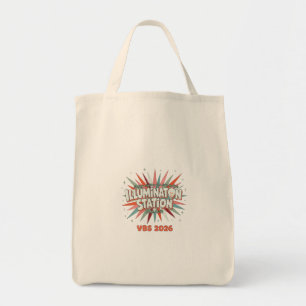 Illumination Station VBS 2026 John 8:12 Vacation Tote Bag