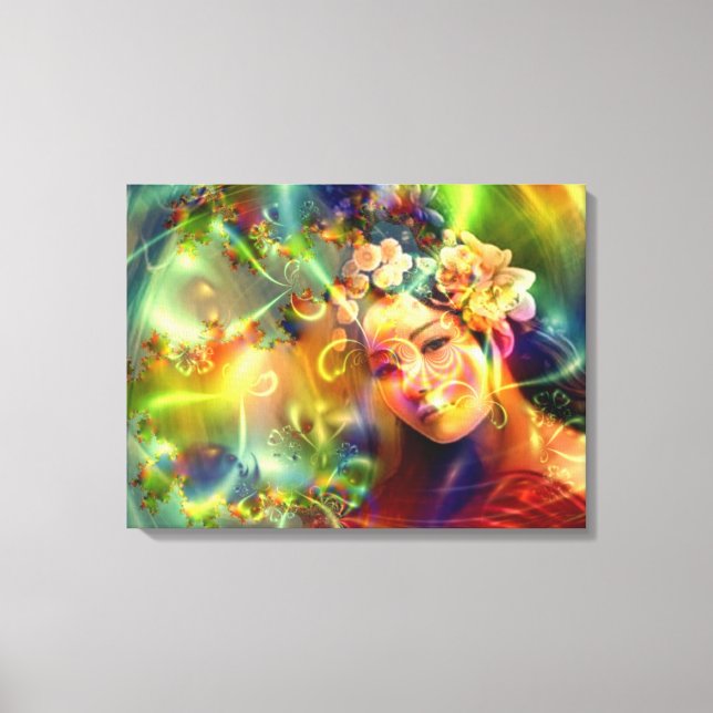 Illuminations of Love Canvas Print (Front)
