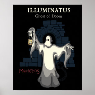 ILLUMINATUS, ghost of doom. (monsters series) Poster