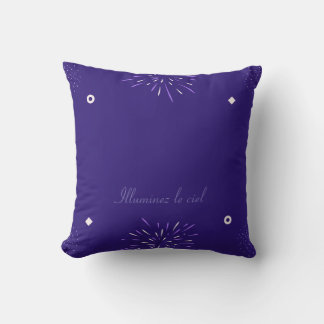 Illuminez le ciel cushion