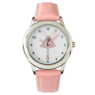 illusima Ballerina Fairy Pink Kids Watch