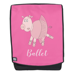 illusima Ballerina Piggy Ballet Backpack