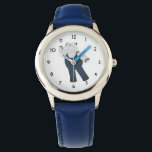 illusima Ballet Hippo Blue Kids Watch<br><div class="desc">illusima Ballet Hippo watch is great for a birthday present,  a ballet gift,  a Christmas present and a learning to tell the time present.</div>