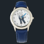 illusima Ballet Hippo Blue Kids Watch<br><div class="desc">illusima Ballet Hippo watch is great for a birthday present,  a ballet gift,  a Christmas present and a learning to tell the time present.</div>