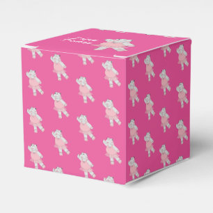 illusima Ballet Hippo Pink Birthday Gift Box/ Favour Box