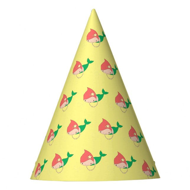 illusima Cotton Candy Mermaid Party Hat (Front)