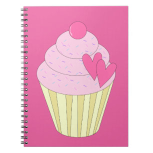 illusima Decorated Cupcake Notebook