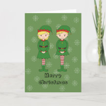 illusima Elves Christmas Snowflakes Green