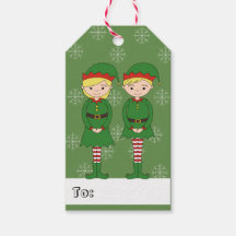 illusima Girl and Boy Elf Christmas Snowflakes