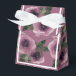 illusima Mauve Flowers Watercolor Birthday Gift/ Favour Box<br><div class="desc">illusima White Ribbon Mauve Purple Flowers Watercolor Pattern Mauve Birthday Party Gift Box/ Favour Box. Perfect for a child's themed birthday party.</div>