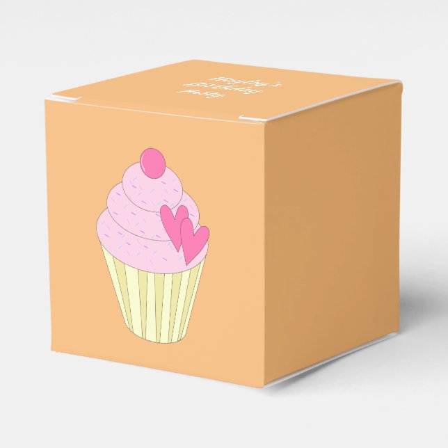 illusima Orange Favour Box (Front Side)
