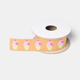 illusima Orange Satin Ribbon