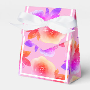 illusima Rainbow Flower Pattern Birthday Gift/ Fav Favour Box