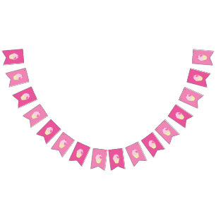 illusima Two Toned Pinks Bunting