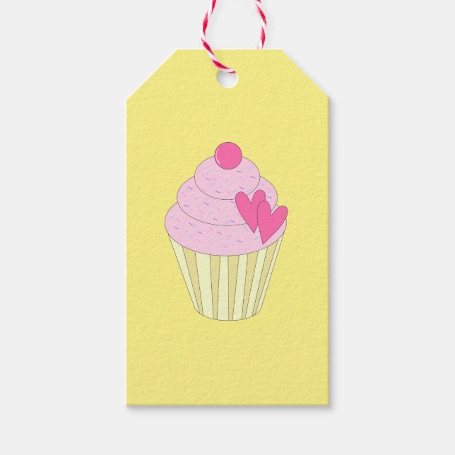 illusima Yellow Gift Tags (Front)