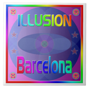 "ILLUSION Barcelona" Tile! Tile